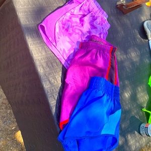 3 pairs Nike running shorts